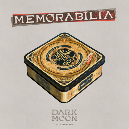 ENHYPEN DARK MOON SPECIAL ALBUM 'MEMORABILIA' MOON VERSION COVER
