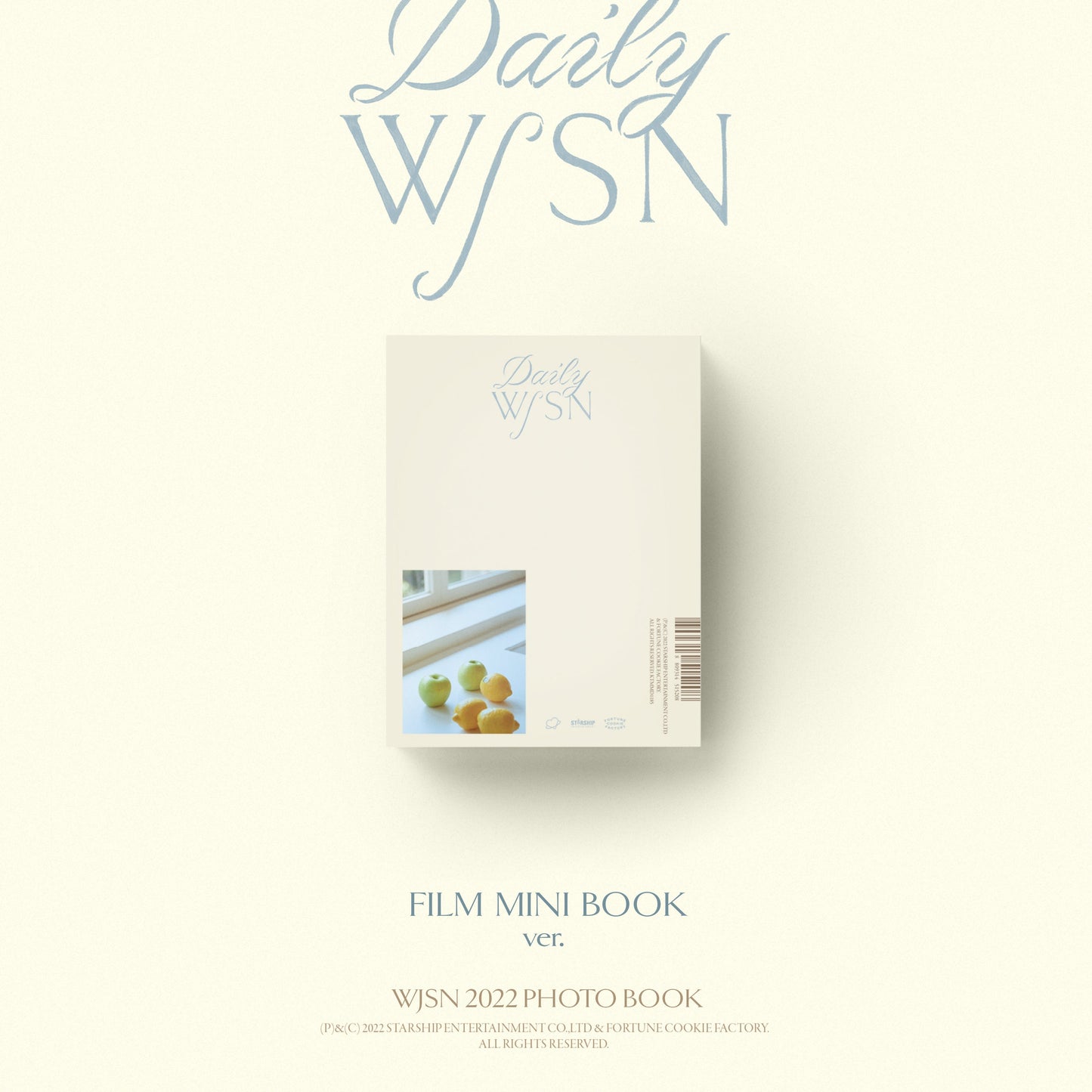 WJSN 2022 PHOTOBOOK 'DAILY WJSN' FILM MINI BOOK COVER