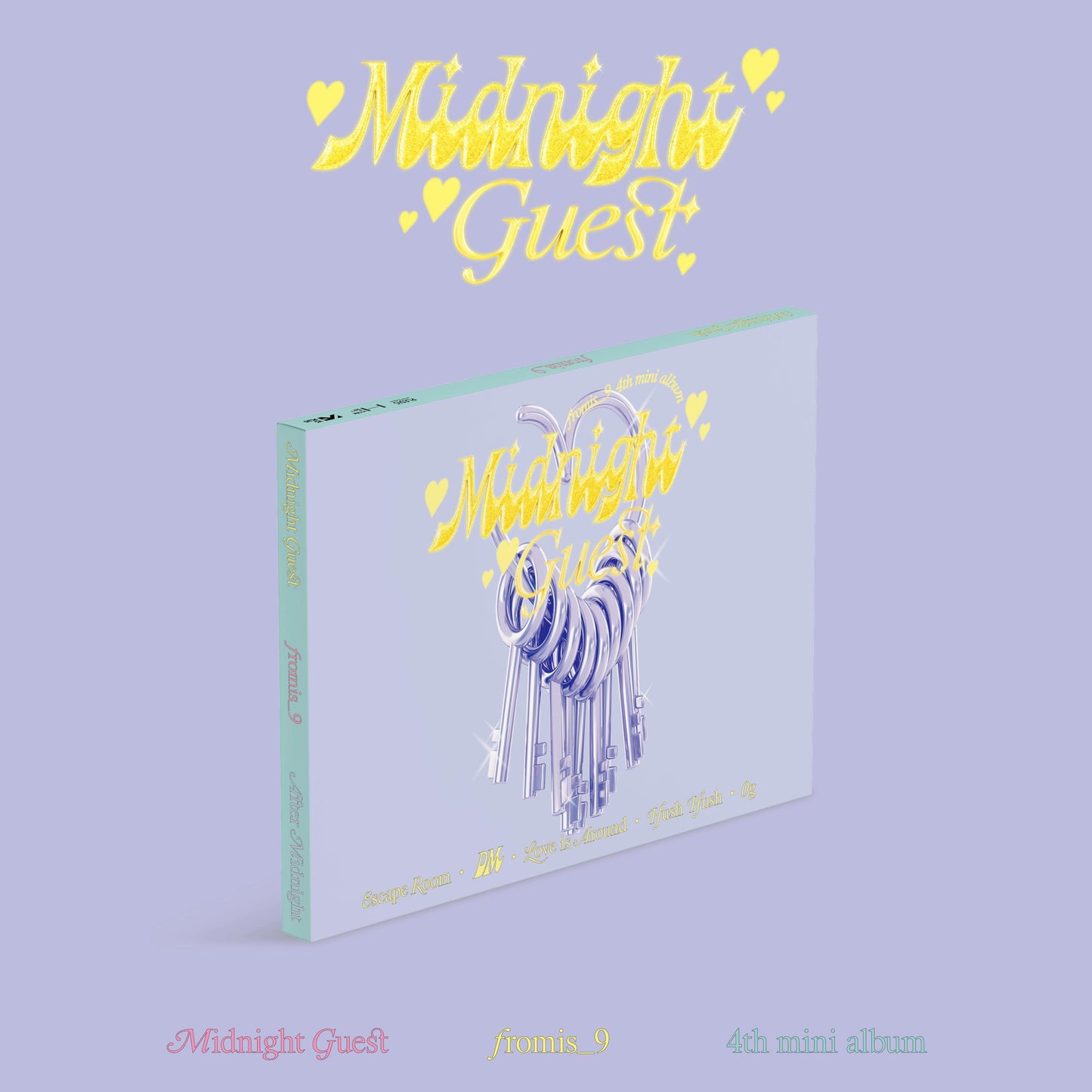 FROMIS_9 4TH MINI ALBUM 'MIDNIGHT GUEST' After Midnight Cover
