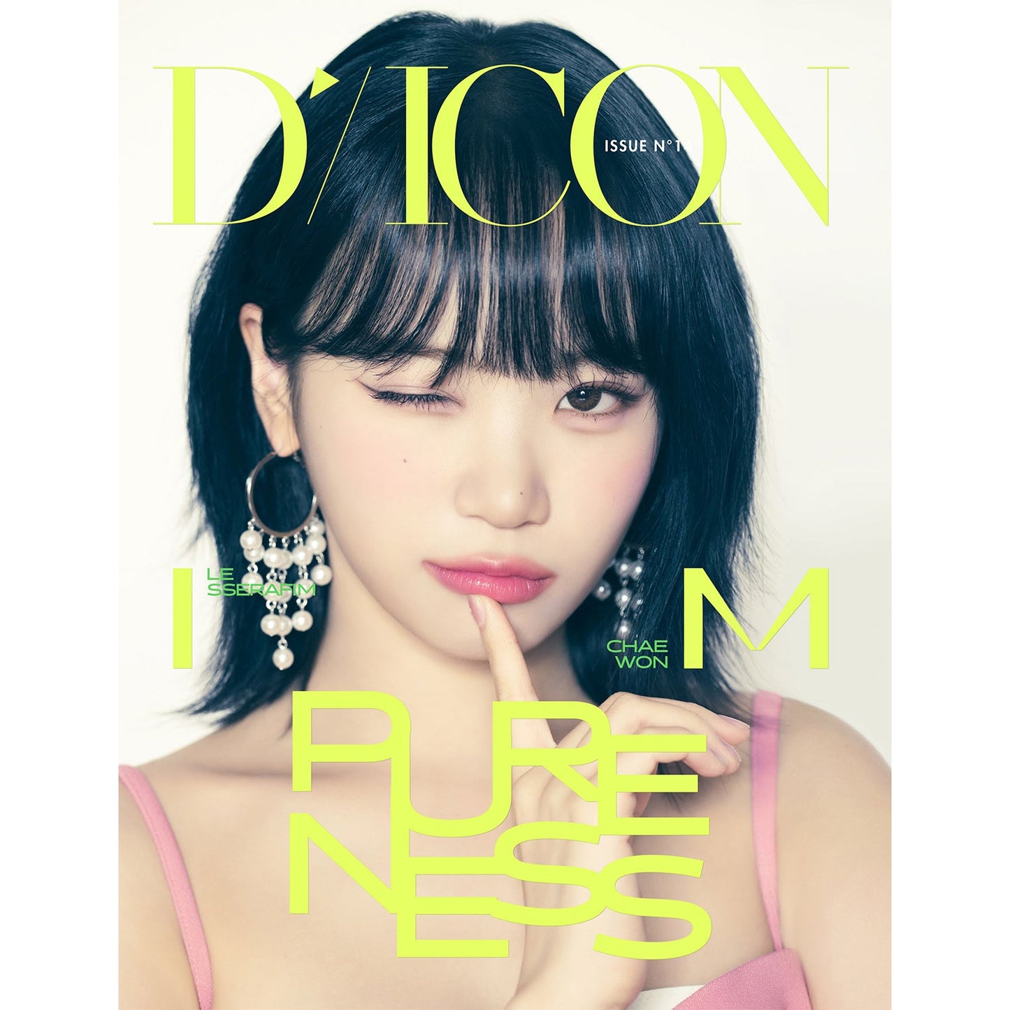 LE SSERAFIM DICON 'ISSUE N°14 : LE SSERAFI'M PURENESS' (B TYPE) CHAEWON VERSION COVER