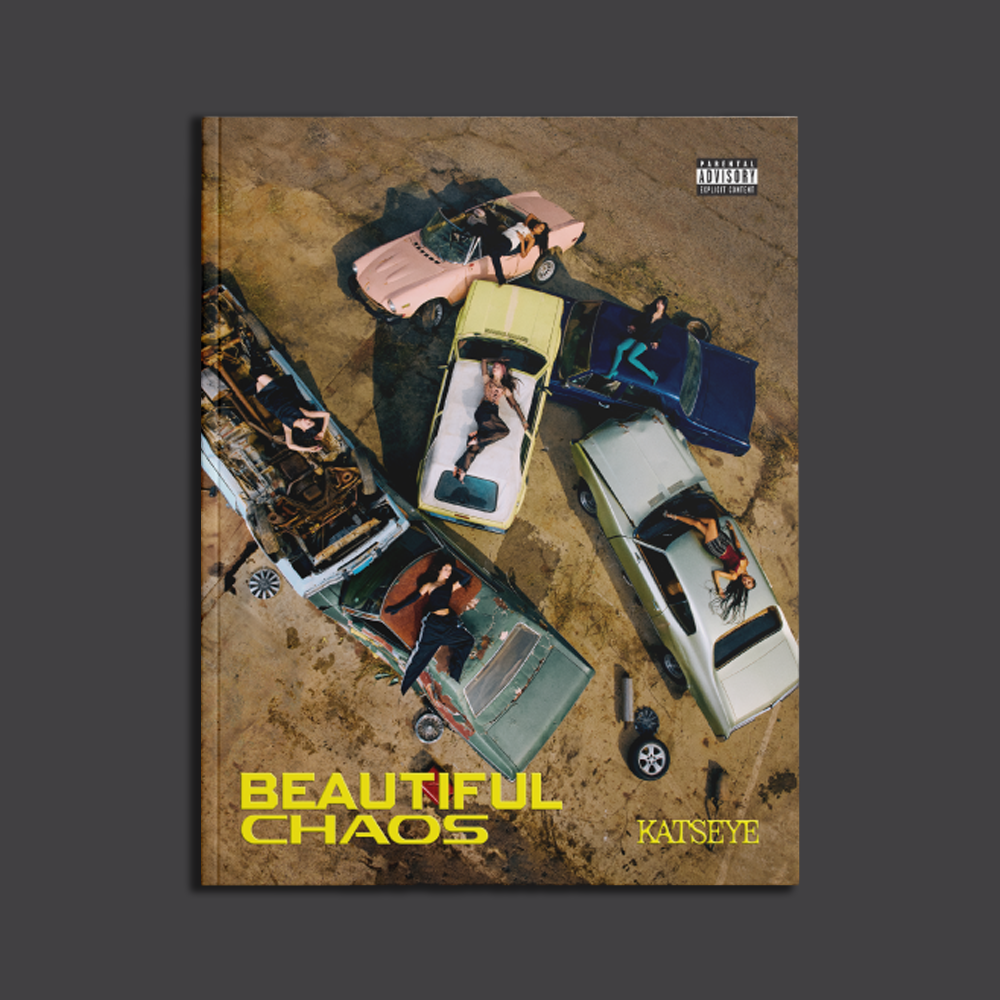 KATSEYE 2ND EP ALBUM 'BEAUTIFUL CHAOS' CHAOS VERSION COVER
