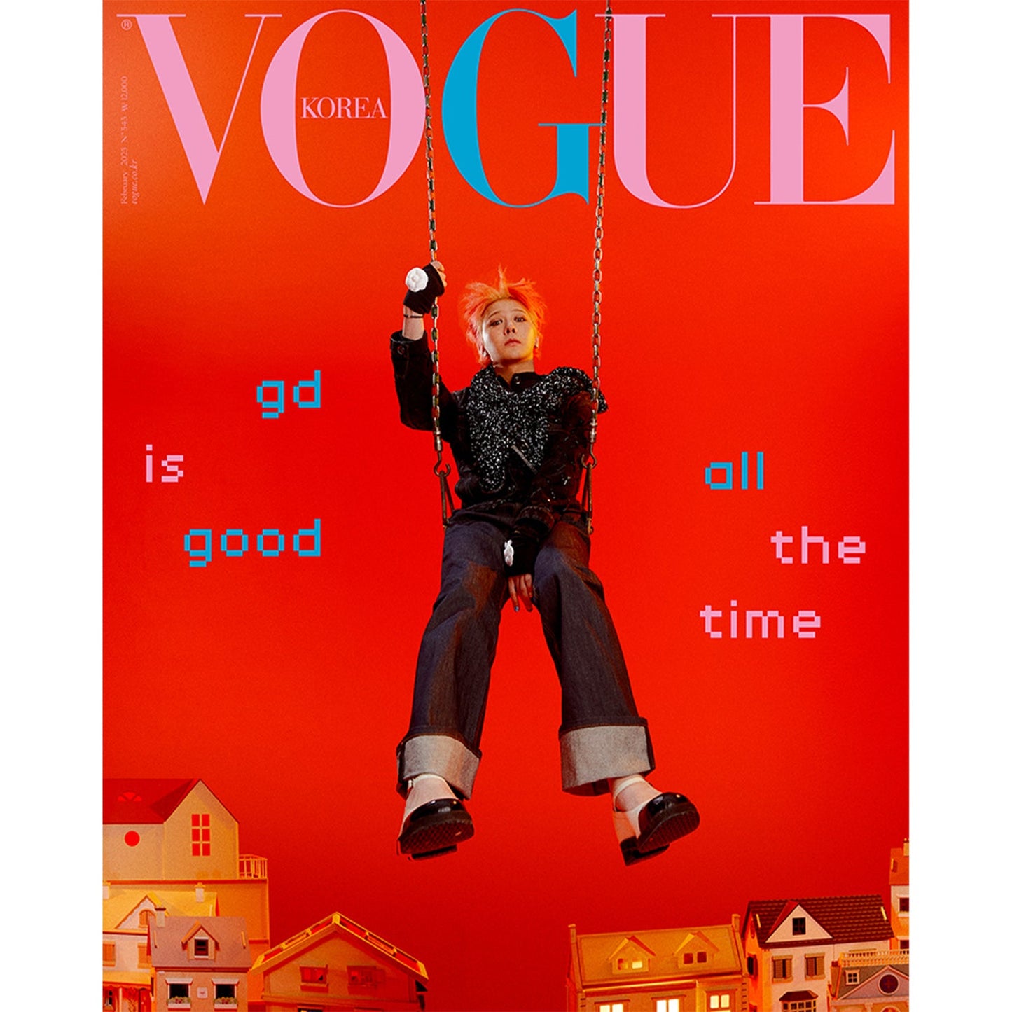 VOGUE KOREA 'FEBRUARY 2025 - G-DRAGON' F VERSION COVER