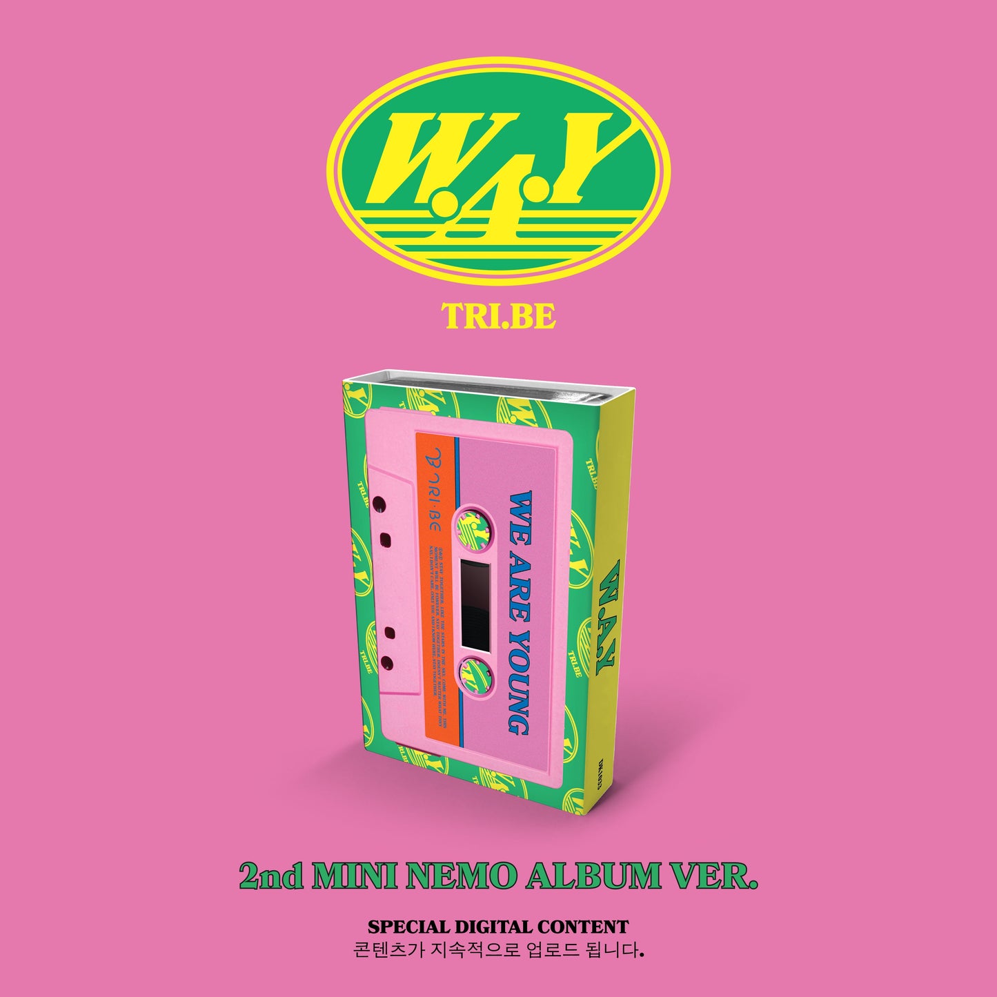 TRI.BE 2ND MINI ALBUM 'W.A.Y' (NEMO) COVER