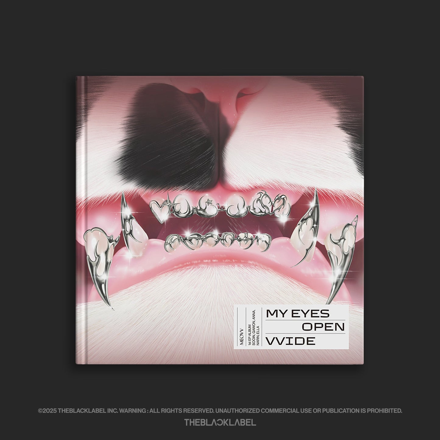 MEOVV 1ST EP ALBUM 'MY EYES OPEN VVIDE' GRILL VERSION COVER