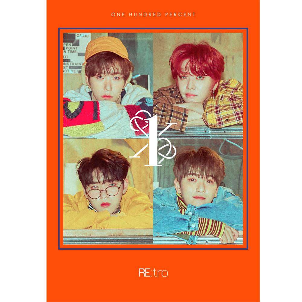 ONE HUNDRED PERCENT 6TH MINI ALBUM 'RE:TRO' + POSTER - KPOP REPUBLIC