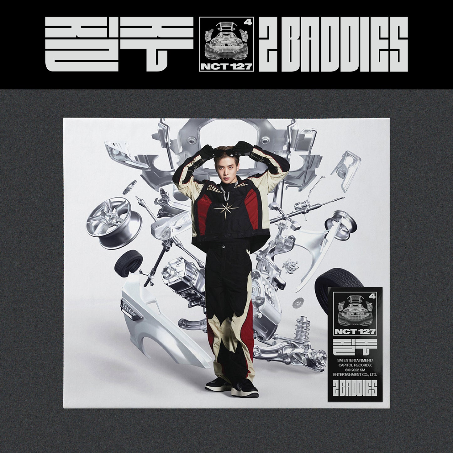 NCT 127 4TH ALBUM '질주 (2 BADDIES)' (DIGIPACK) JAEHYUN COVER