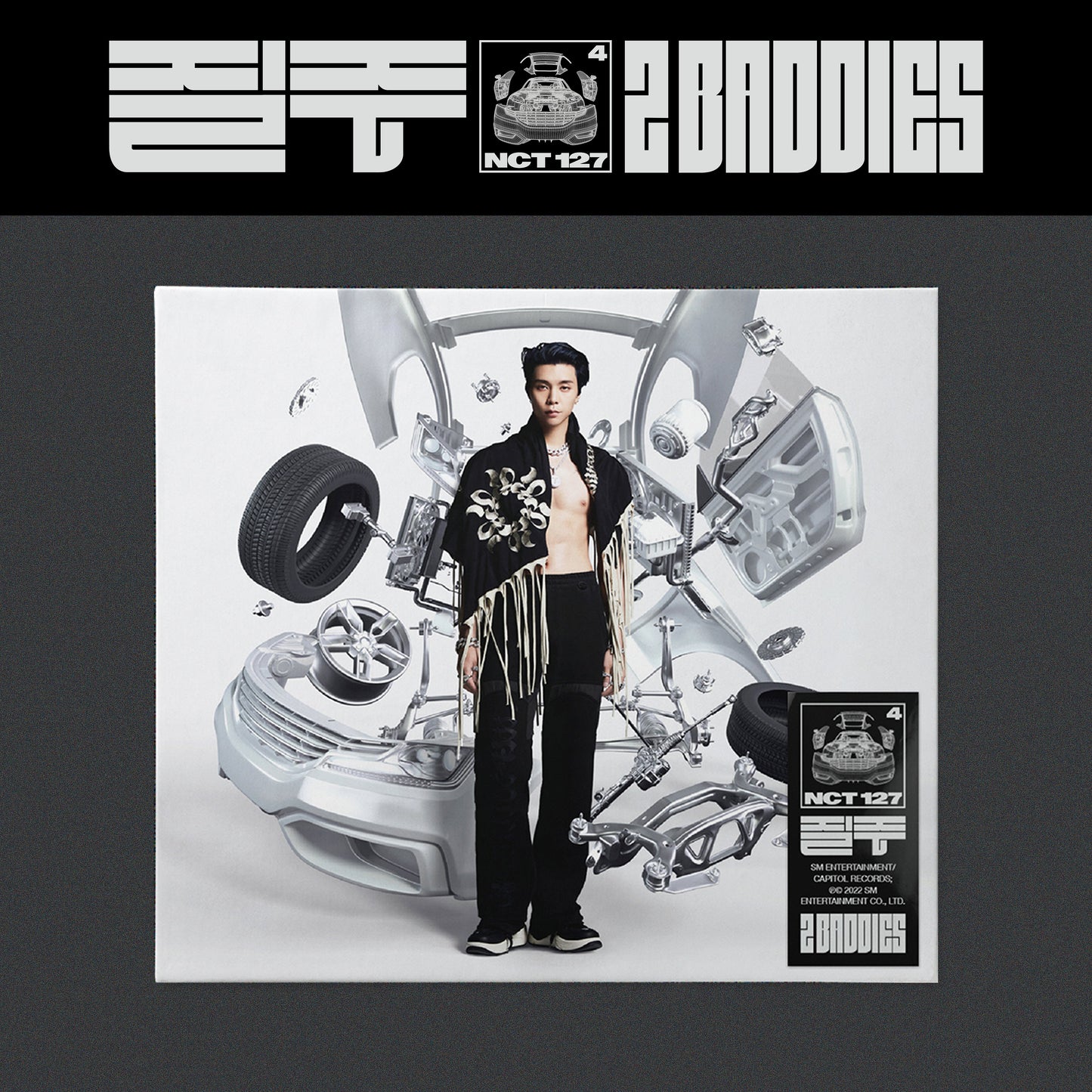 NCT 127 4TH ALBUM '질주 (2 BADDIES)' (DIGIPACK) JOHNNY COVER