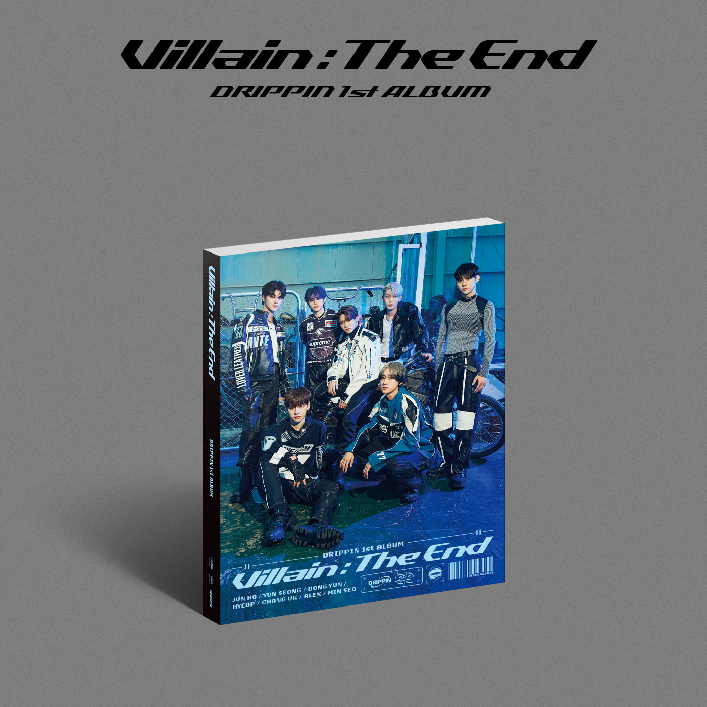 DRIPPIN 1ST ALBUM 'VILLAIN : THE END' X VERSION COVER