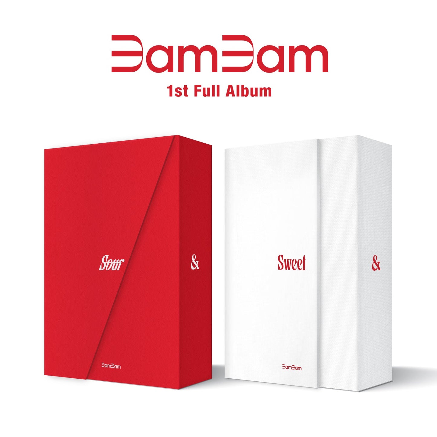 BAMBAM (GOT7) 1ST ALBUM 'SOUR & SWEET' SET COVER