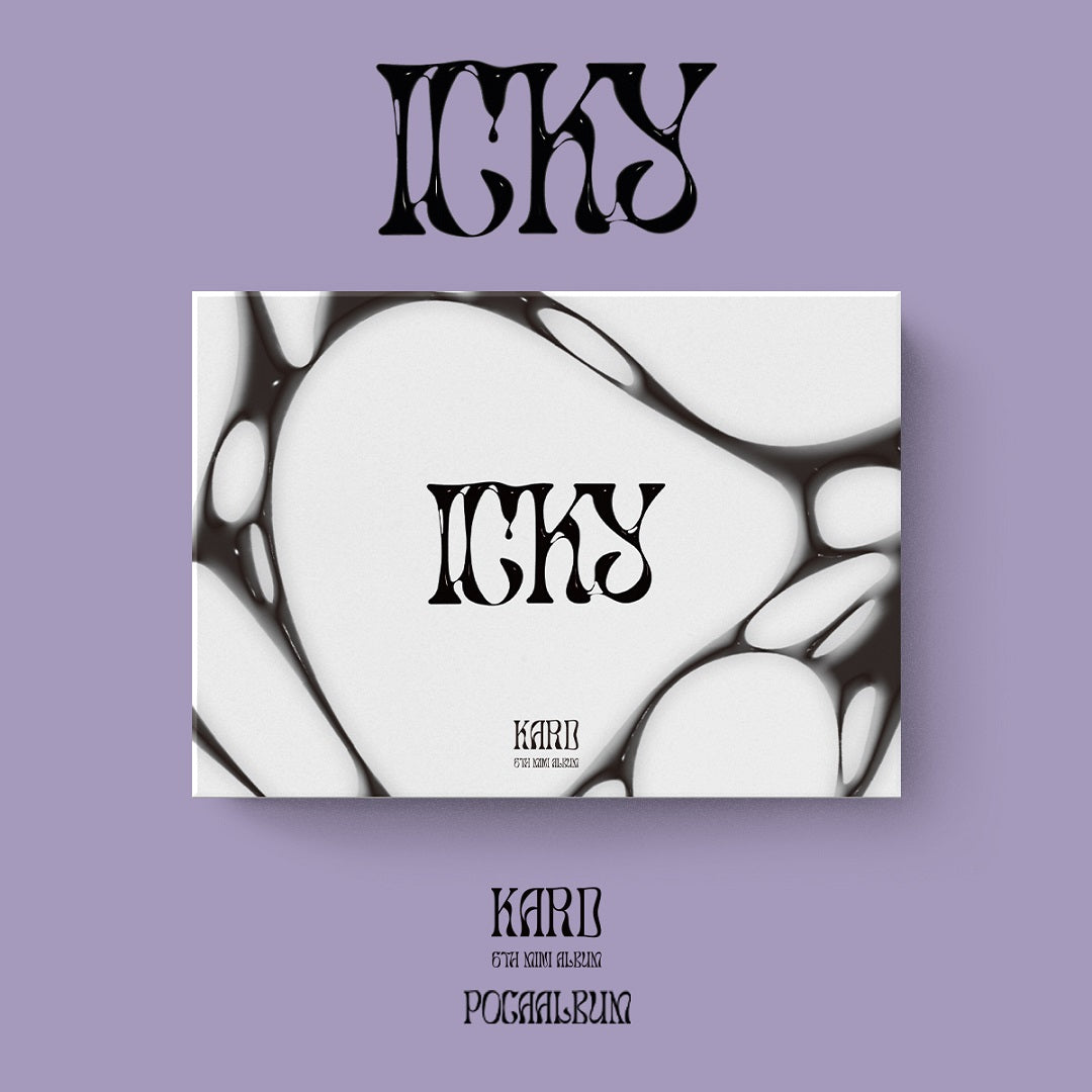 KARD 6TH MINI ALBUM 'ICKY' (POCA) COVER