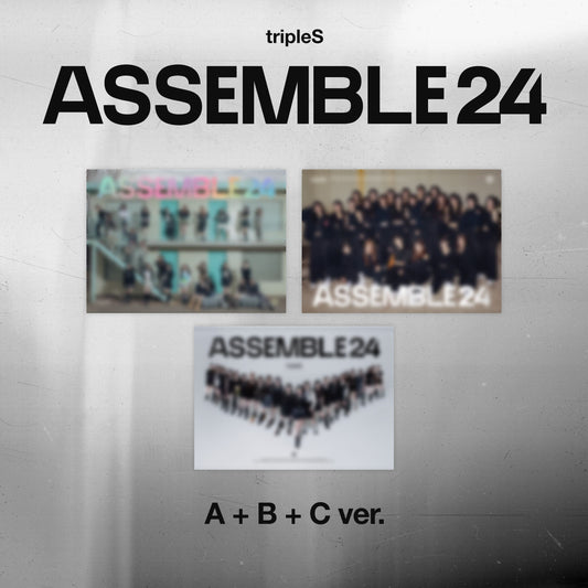 TRIPLES 1ST ALBUM 'ASSEMBLE24' SET COVER