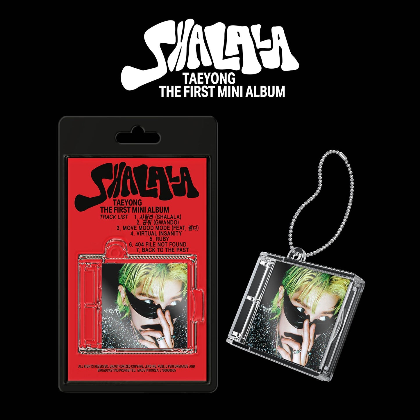 TAEYONG 1ST ALBUM 'SHALALA' (SMINI) COVER