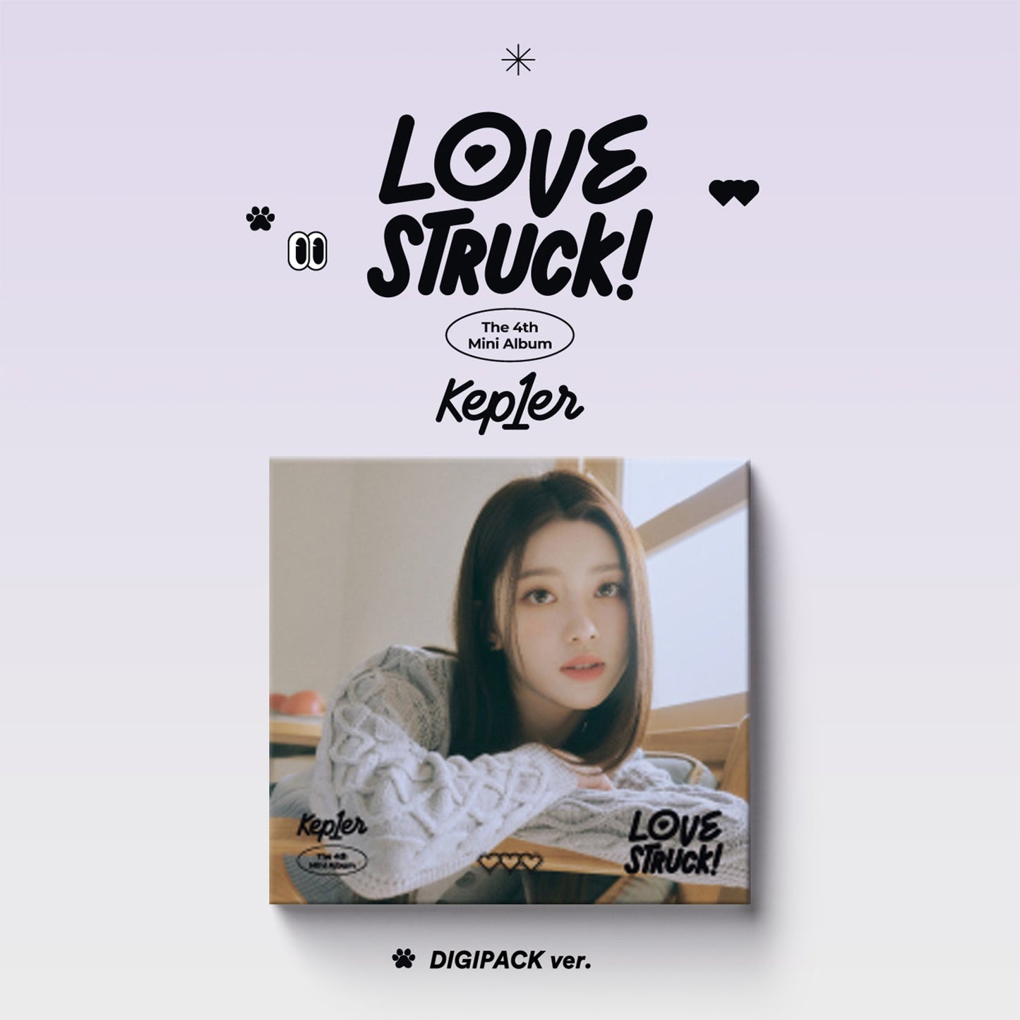 KEP1ER 4TH MINI ALBUM 'LOVESTRUCK!' (DIGIPACK) XIAOTING VERSION COVER