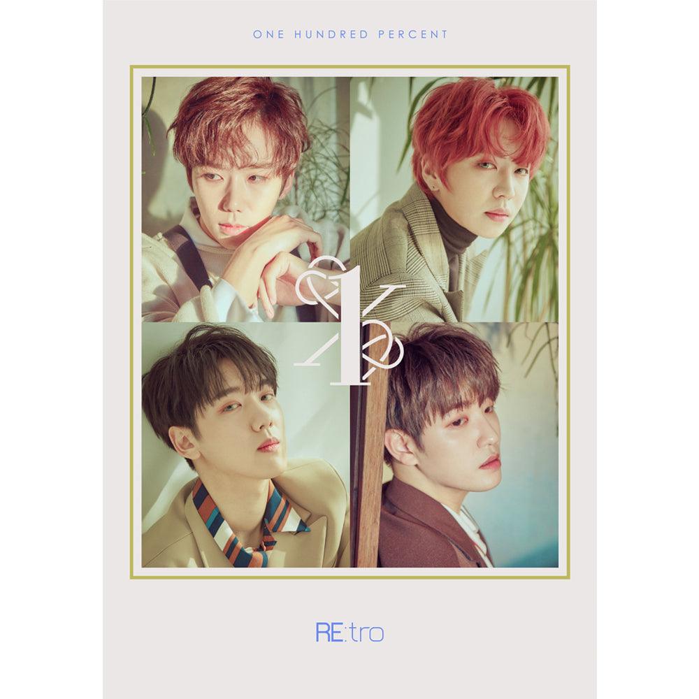 ONE HUNDRED PERCENT 6TH MINI ALBUM 'RE:TRO' + POSTER - KPOP REPUBLIC
