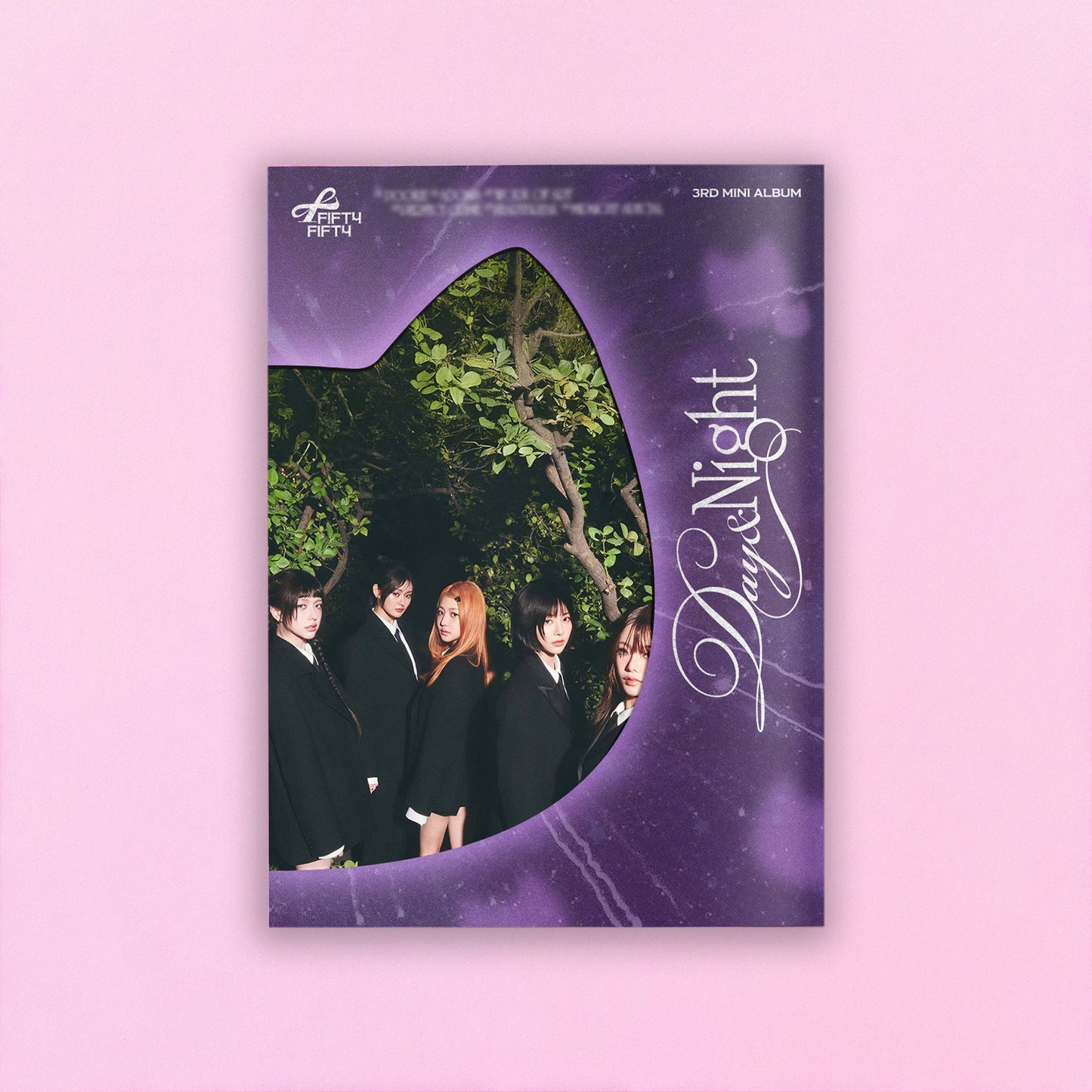 FIFTY FIFTY 3RD MINI ALBUM 'DAY & NIGHT' NIGHT VERSION COVER
