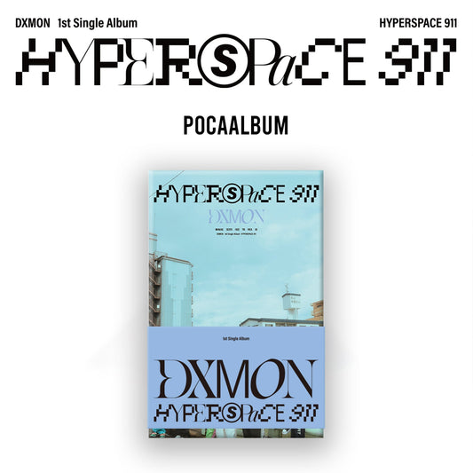 DXMON 1ST SINGLE ALBUM 'HYPERSPACE 911' (POCA) NINE VERSION COVER
