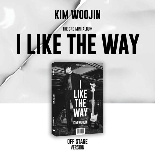 KIM WOOJIN 3RD MINI ALBUM 'I LIKE THE WAY' OFF STAGE VERSION COVER