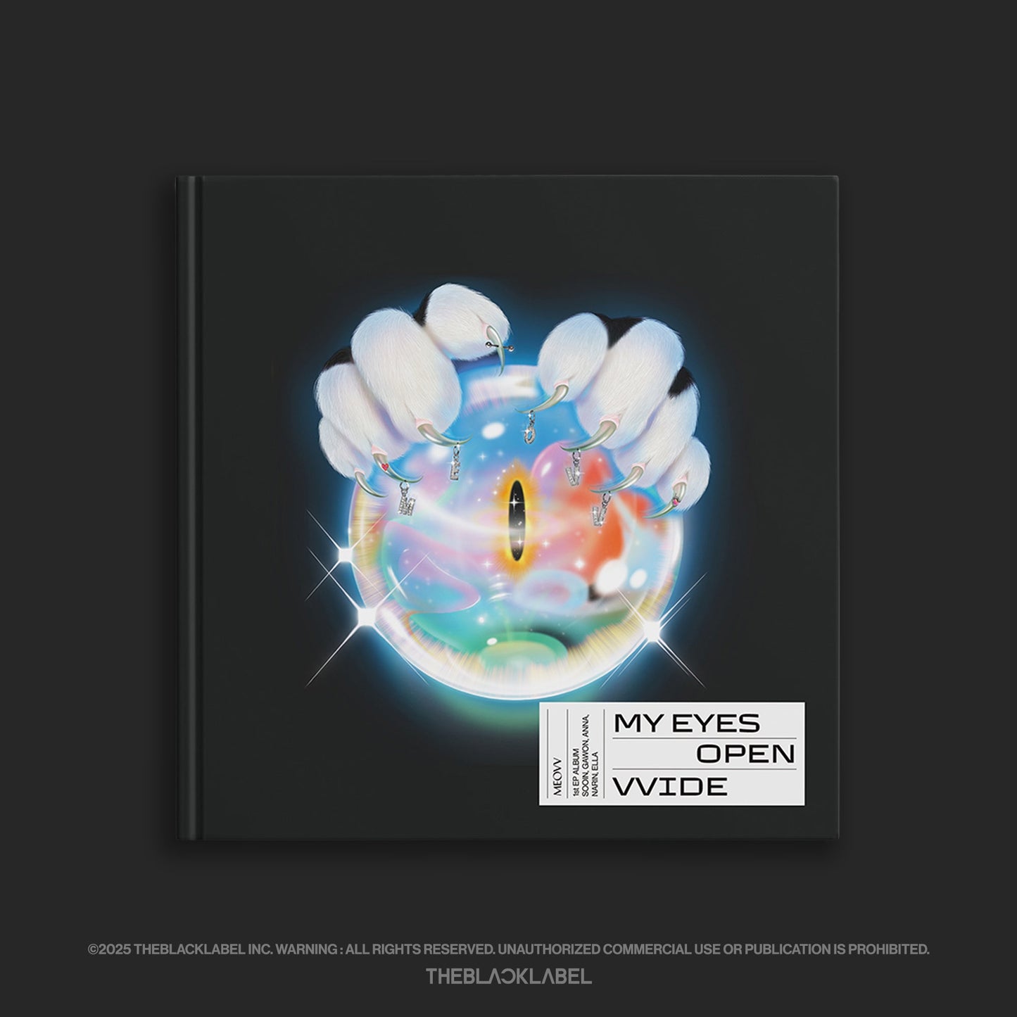 MEOVV 1ST EP ALBUM 'MY EYES OPEN VVIDE' ORB VERSION COVER