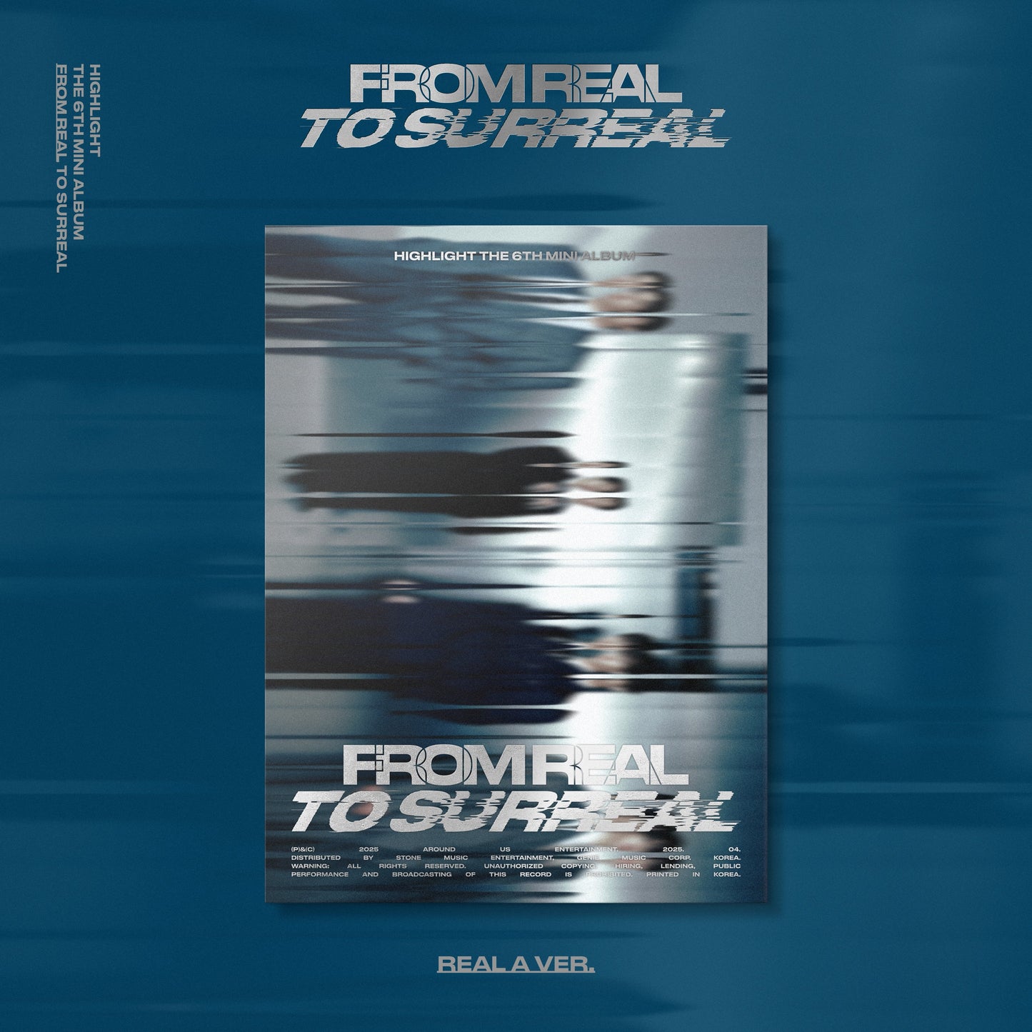HIGHLIGHT 6TH MINI ALBUM 'FROM REAL TO SURREAL' REAL A VERSION COVER
