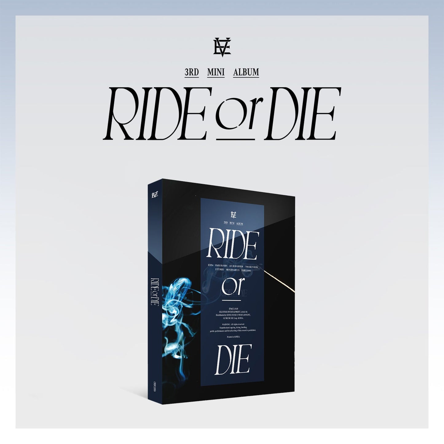 EVNNE 2ND MINI ALBUM 'RIDE OR DIE' TRUTH VERSION COVER