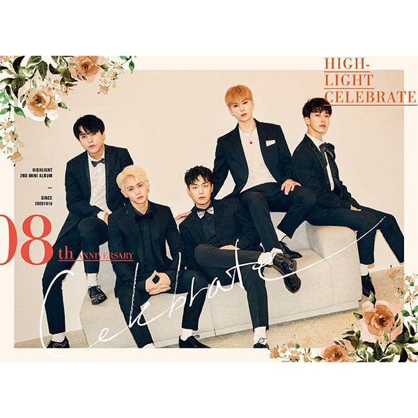 HIGHLIGHT 2ND MINI ALBUM 'CELEBRATE' + POSTER - KPOP REPUBLIC