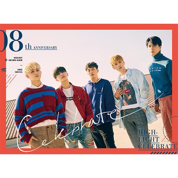 HIGHLIGHT 2ND MINI ALBUM 'CELEBRATE' + POSTER - KPOP REPUBLIC
