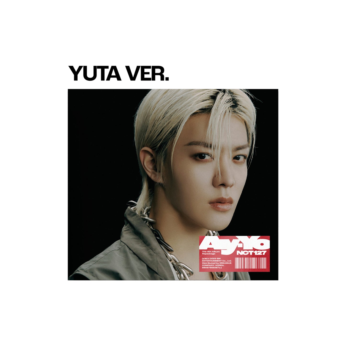 NCT 127 4TH ALBUM REPACKAGE 'AY-YO' (DIGIPACK)YUTA VERSION COVER