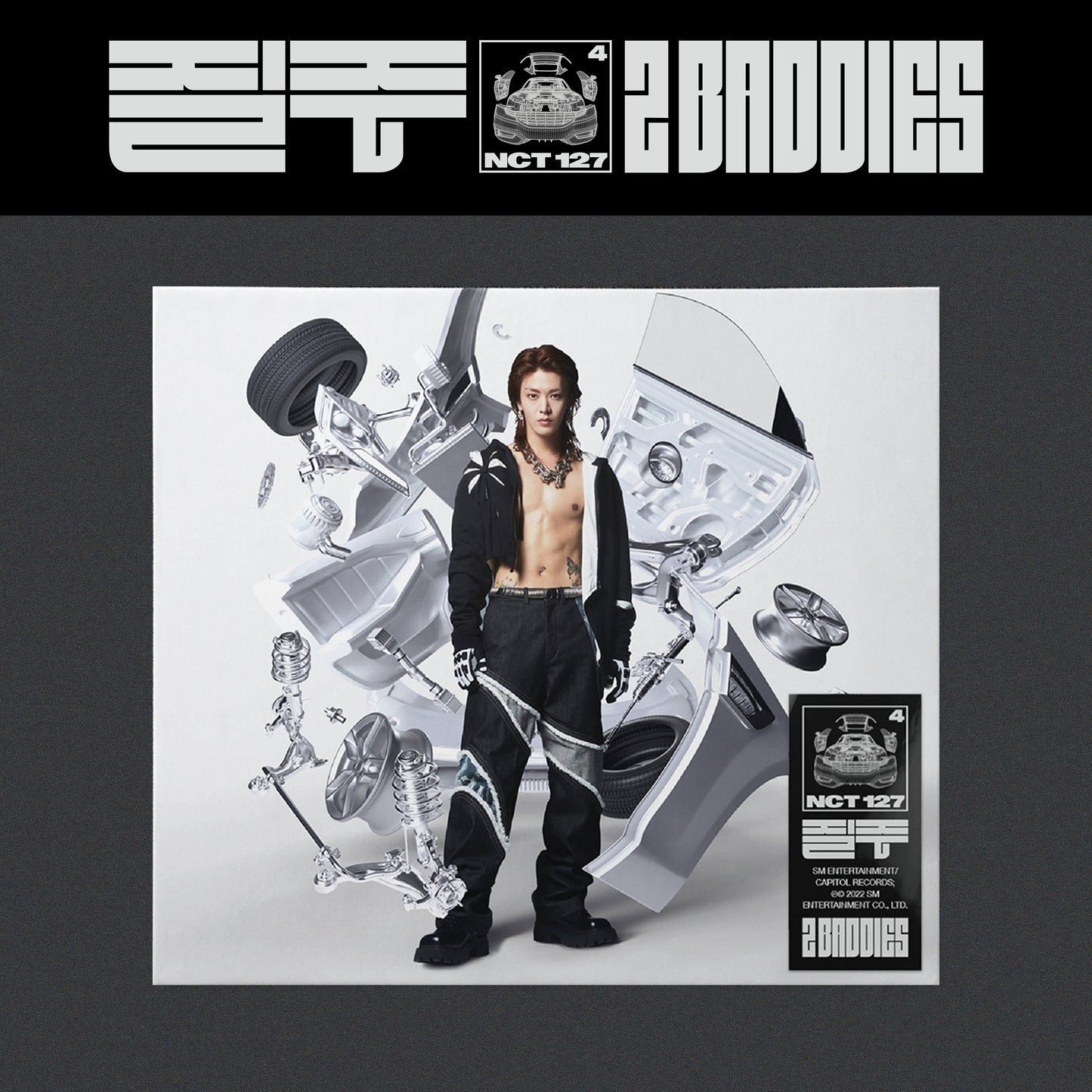 NCT 127 4TH ALBUM '질주 (2 BADDIES)' (DIGIPACK) YUTA COVER