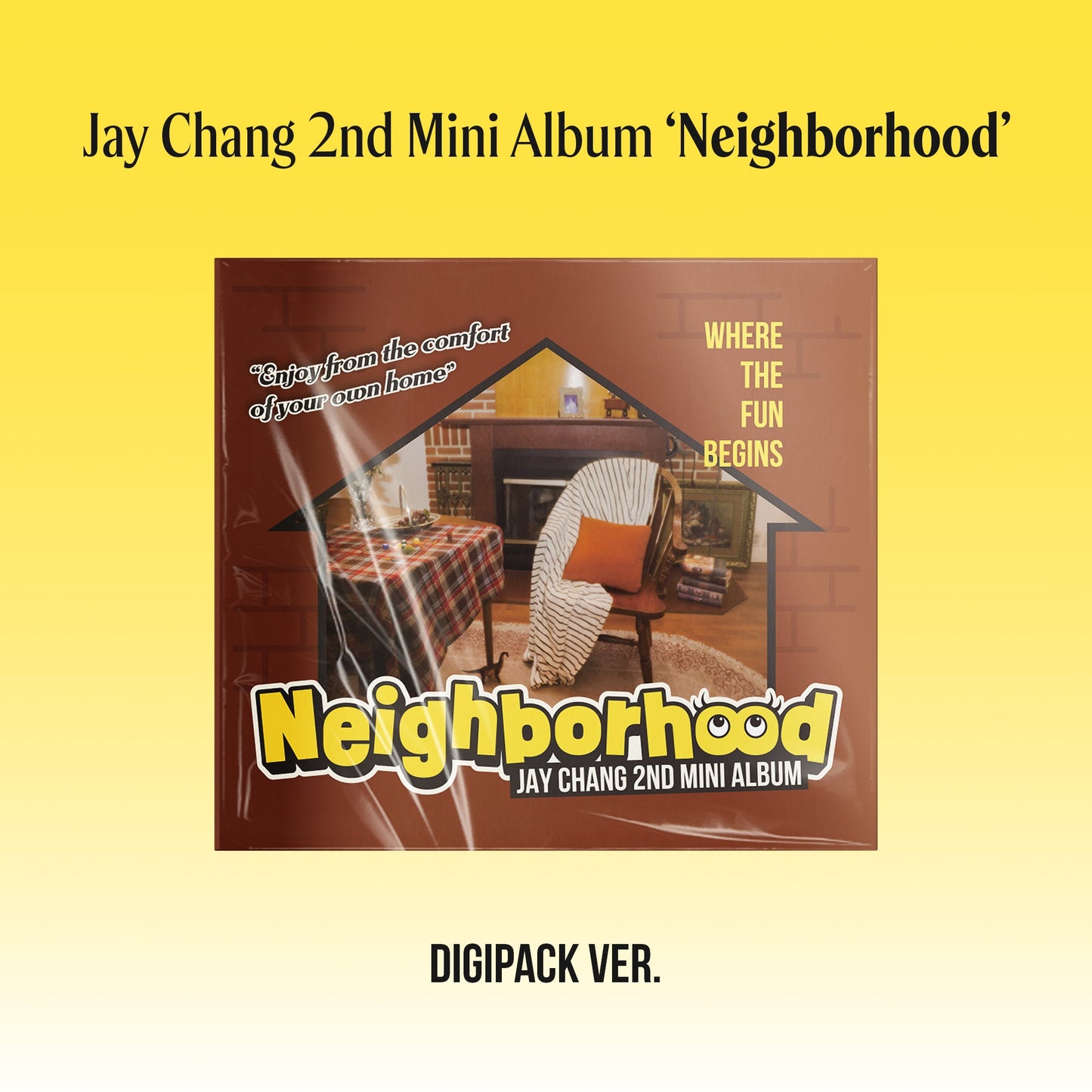 JAY CHANG 2ND MINI ALBUM 'NEIGHBORHOOD' (DIGIPACK) COVER