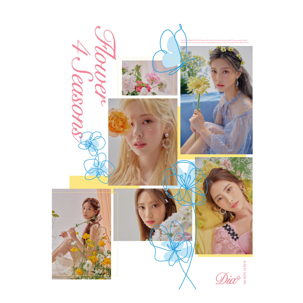 DIA 6TH MINI ALBUM 'FLOWER 4 SEASONS'