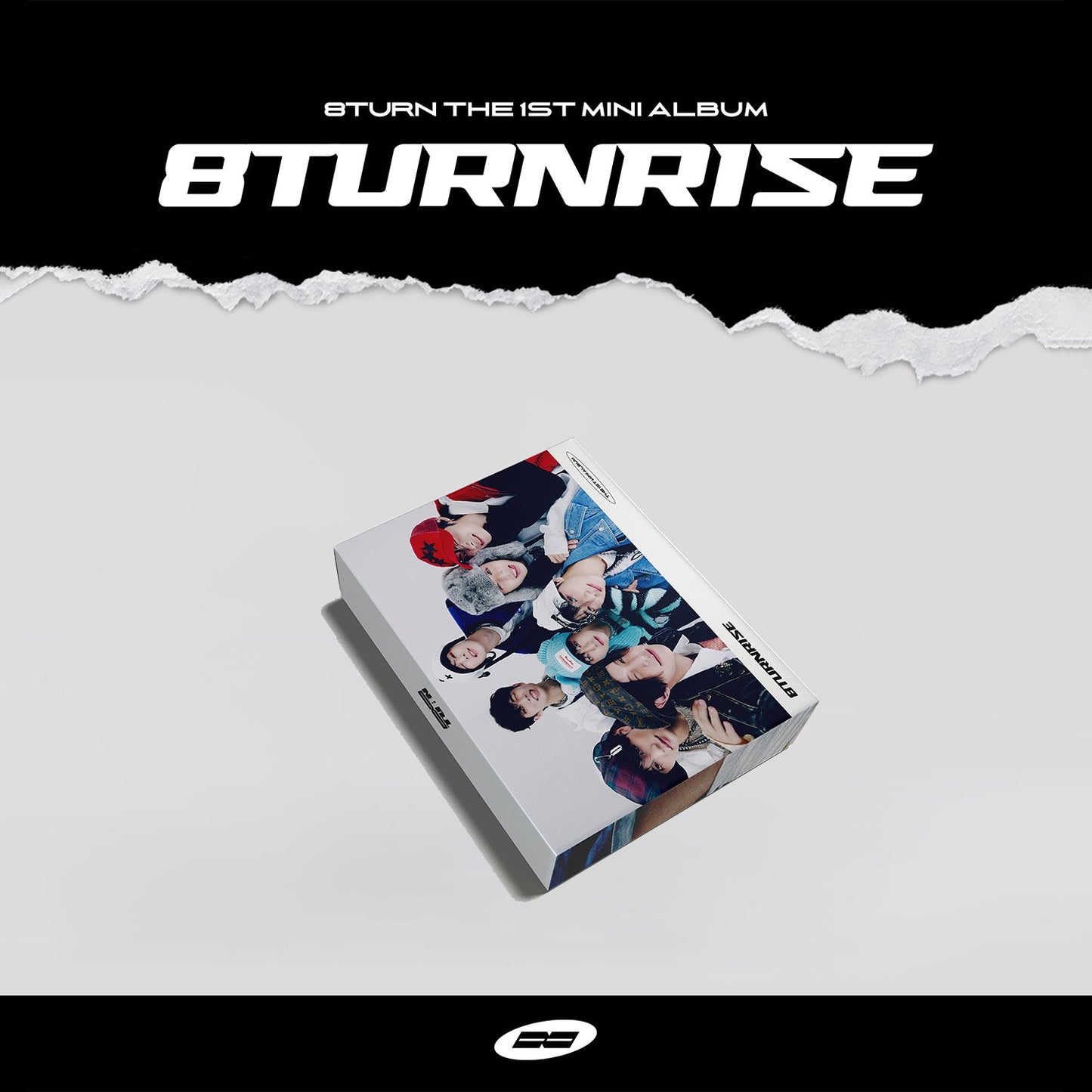 8TURN 1ST MINI ALBUM '8TURNRISE' RISE VERSION COVER