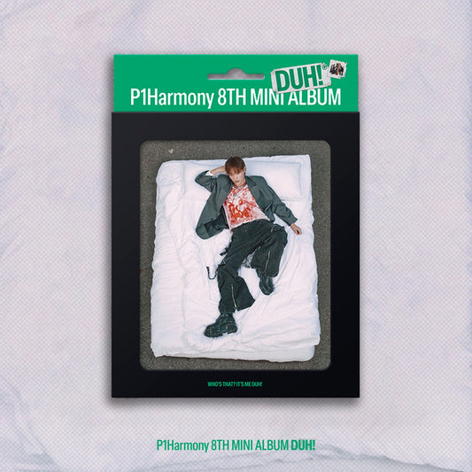 P1HARMONY 8TH MINI ALBUM 'DUH!' (COMPACT) KEEHO VERSION COVER