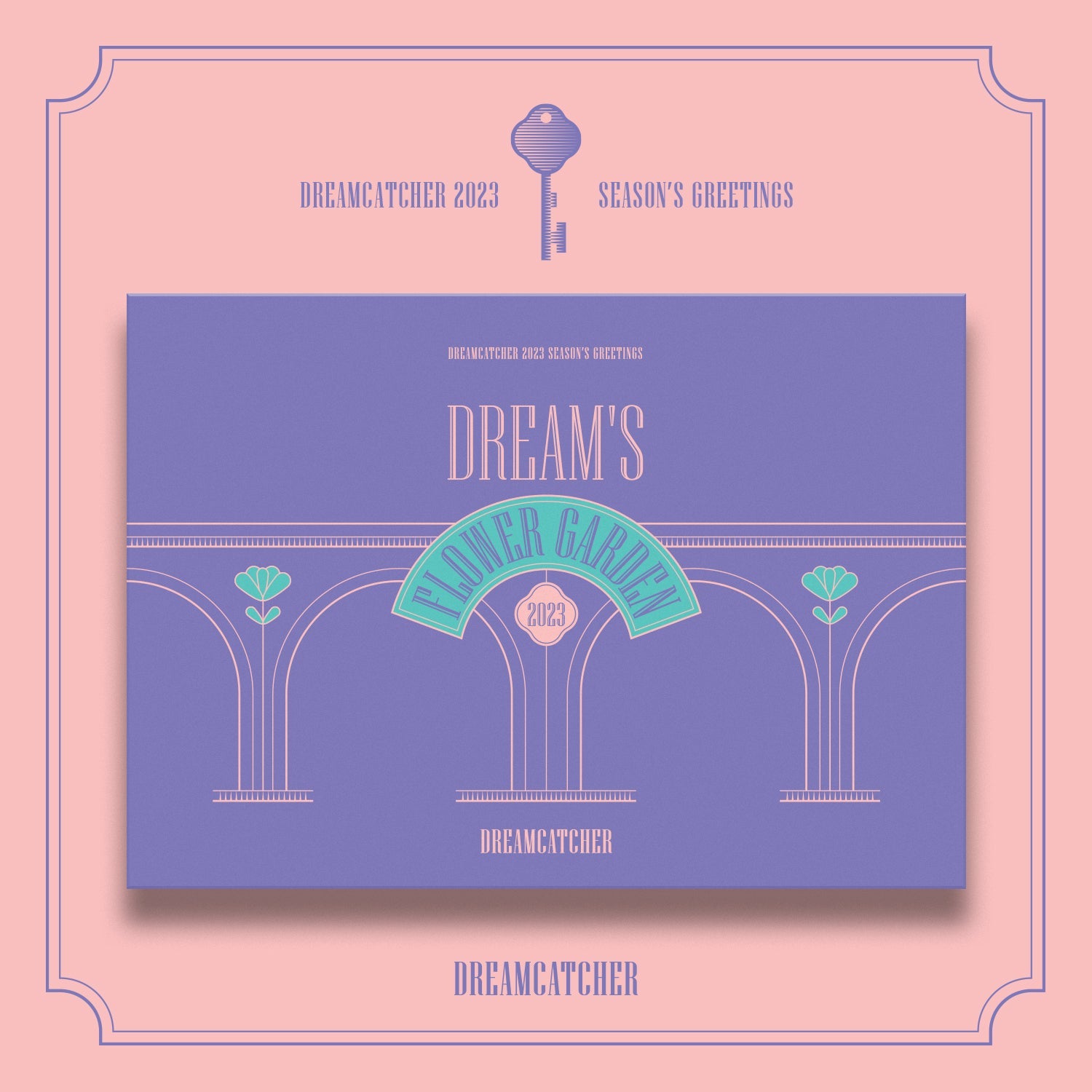 DREAMCATCHER 2023 SEASON'S GREETINGS DREAM'S FLOWER GARDEN COVER