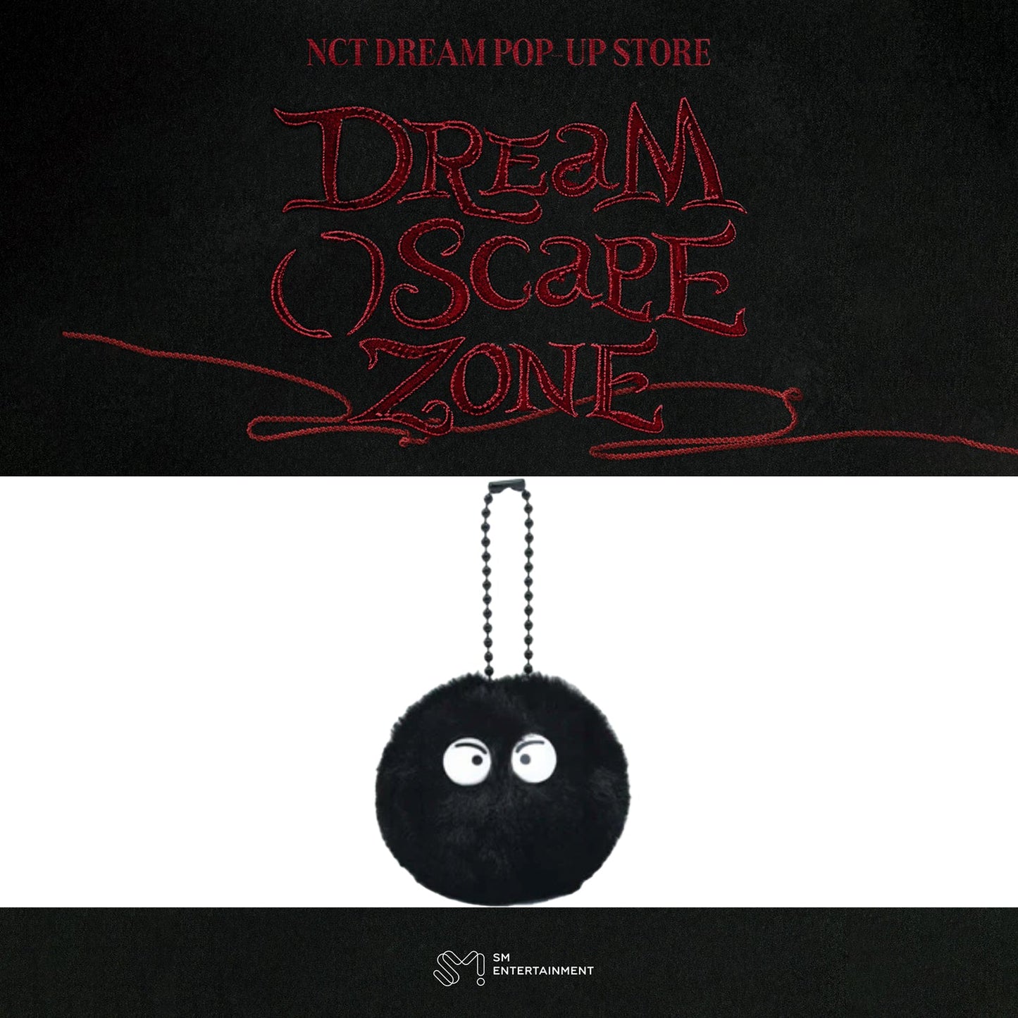 NCT DREAM 2024 POP-UP DIRTY SMOOTH DANJI KEYRING 'DREAM( )SCAPE' JENO VERSION COVER