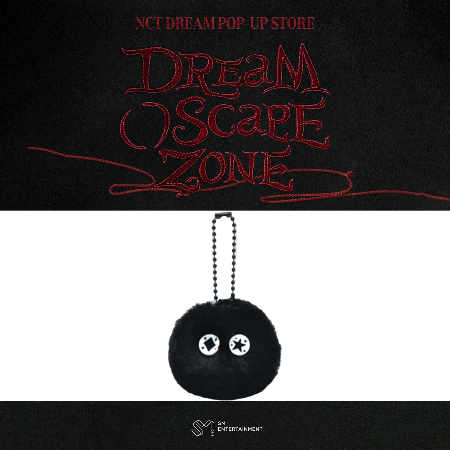 NCT DREAM 2024 POP-UP DIRTY SMOOTH DANJI KEYRING 'DREAM( )SCAPE' HAECHAN VERSION COVER