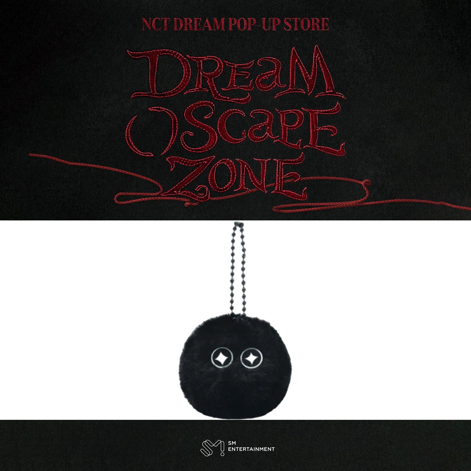 NCT DREAM 2024 POP-UP DIRTY SMOOTH DANJI KEYRING 'DREAM( )SCAPE' JAEMIN VERSION COVER