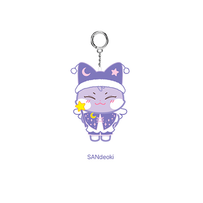 ATEEZ X ANITEEZ IN DREAMLAND MD (PLUSH KEYRING) SANDEOKI VERSION COVER