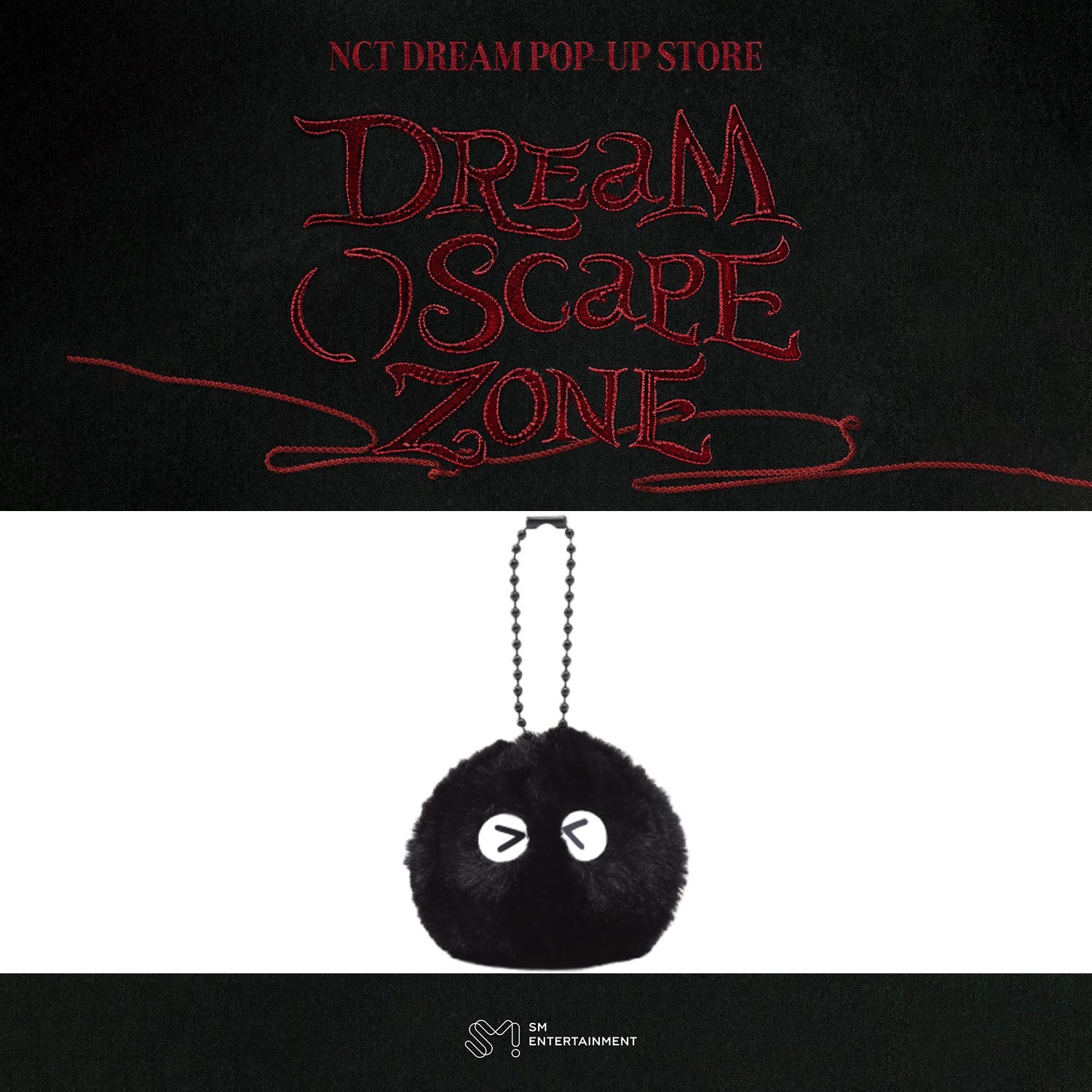 NCT DREAM 2024 POP-UP DIRTY SMOOTH DANJI KEYRING 'DREAM( )SCAPE' JISUNG VERSION COVER