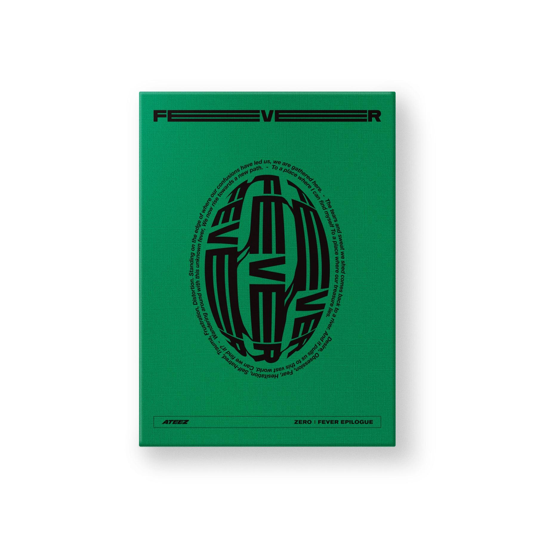 ATEEZ 8TH MINI ALBUM 'ZERO : FEVER EPILOGUE' DIARY COVER