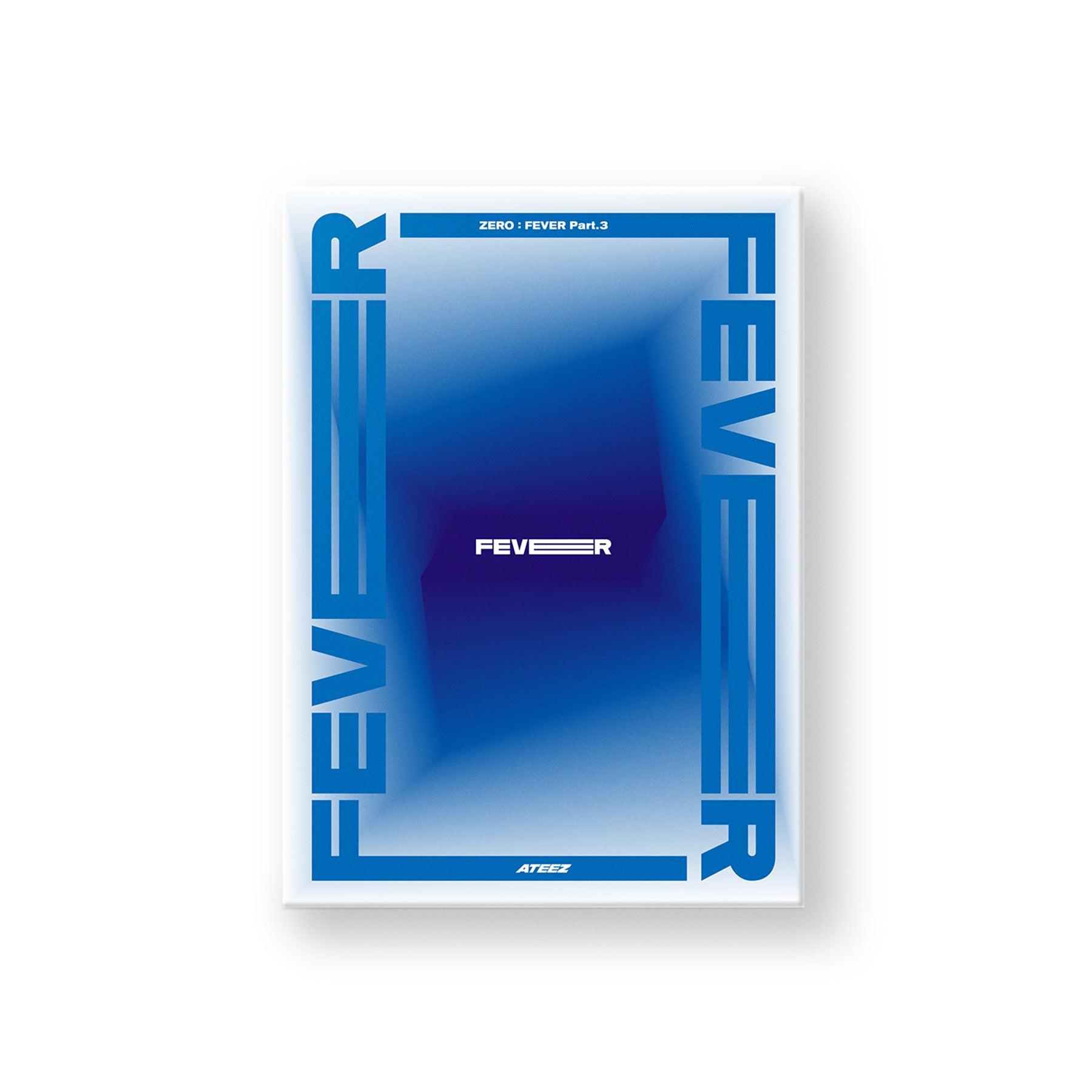 ATEEZ 7TH MINI ALBUM 'ZERO FEVER PART.3' + POSTER Z COVER