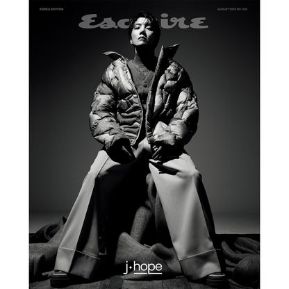 ESQUIRE 'AUGUST 2023 - J-HOPE (BTS)' A VERSION COVER