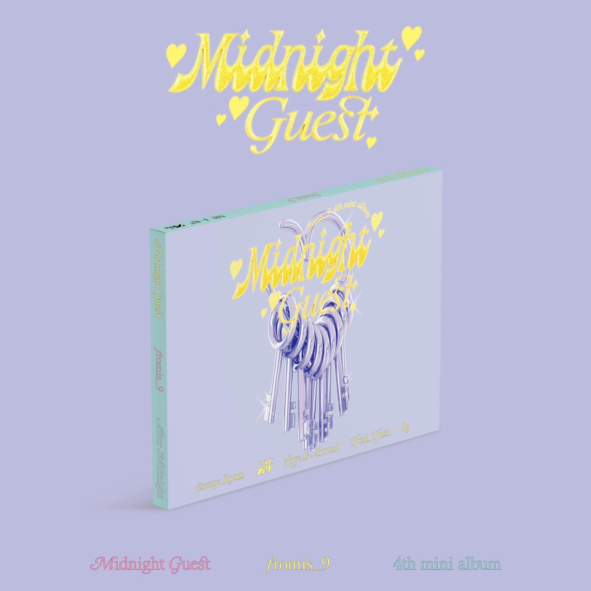 FROMIS_9 4TH MINI ALBUM 'MIDNIGHT GUEST' After Midnight Cover