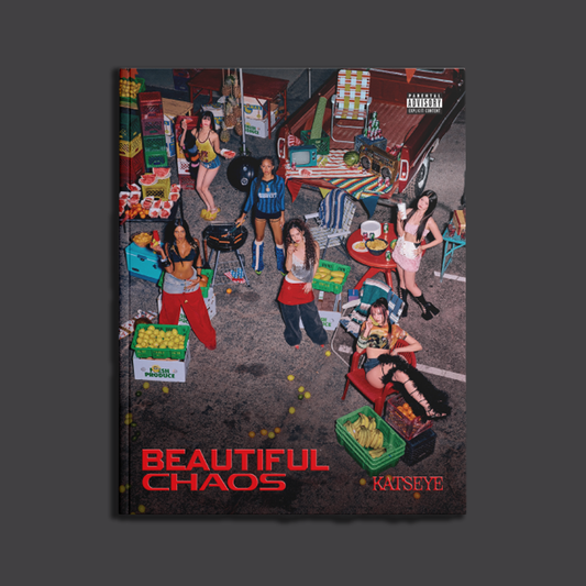 KATSEYE 2ND EP ALBUM 'BEAUTIFUL CHAOS' BEAUTIFUL VERSION COVER