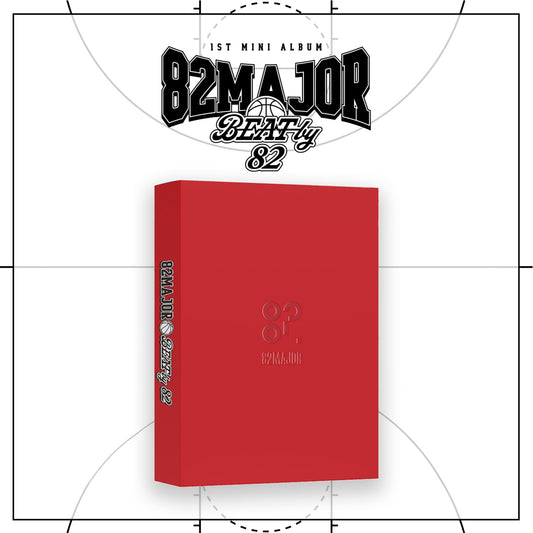 82MAJOR 1ST MINI ALBUM 'BEAT BY 82' BE VERSION COVER