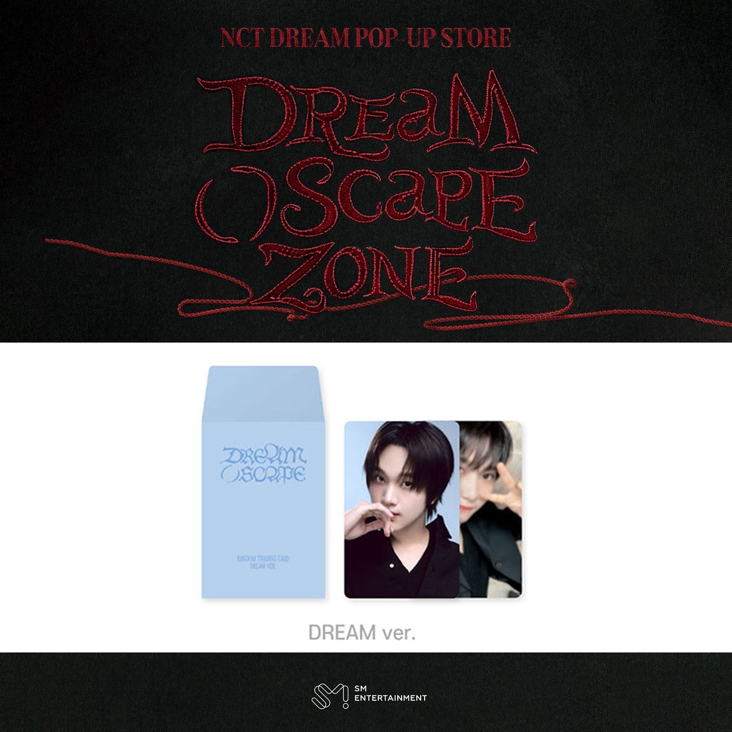 NCT DREAM 2024 POP-UP TRADING CARD SET 'DREAM( )SCAPE' DREAM VERSION COVER