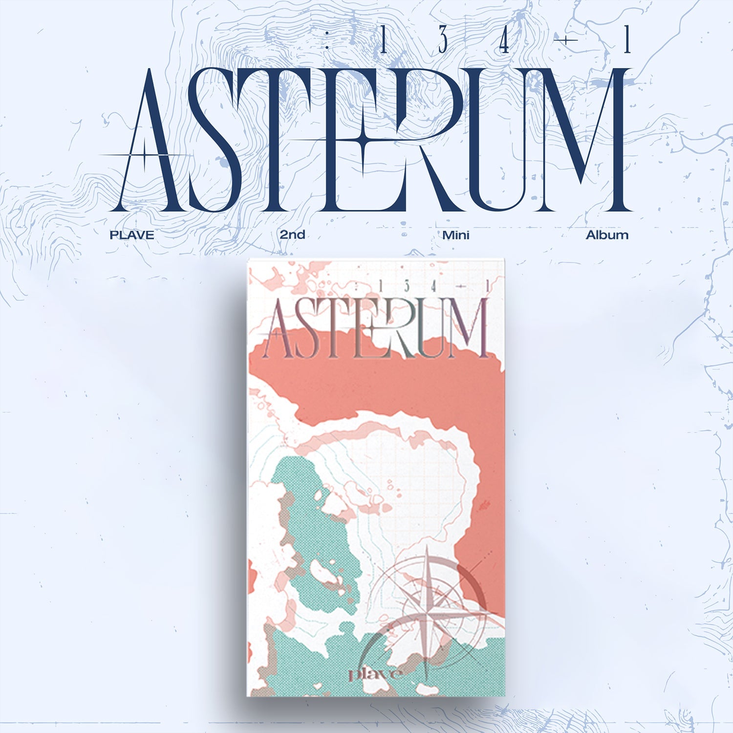 PLAVE 2ND MINI ALBUM 'ASTERUM : 134-1' EUNHO VERSION COVER