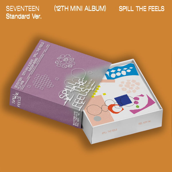 SEVENTEEN 12TH MINI ALBUM 'SPILL THE FEELS' FEEL NEW VERSION COVER