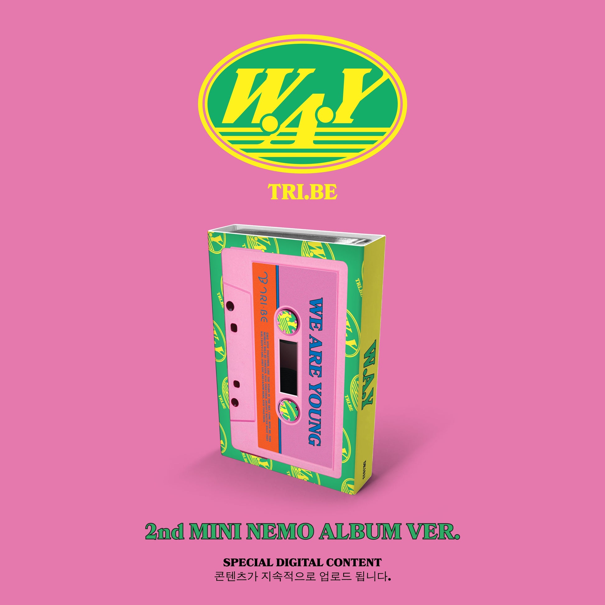 TRI.BE 2ND MINI ALBUM 'W.A.Y' (NEMO) COVER