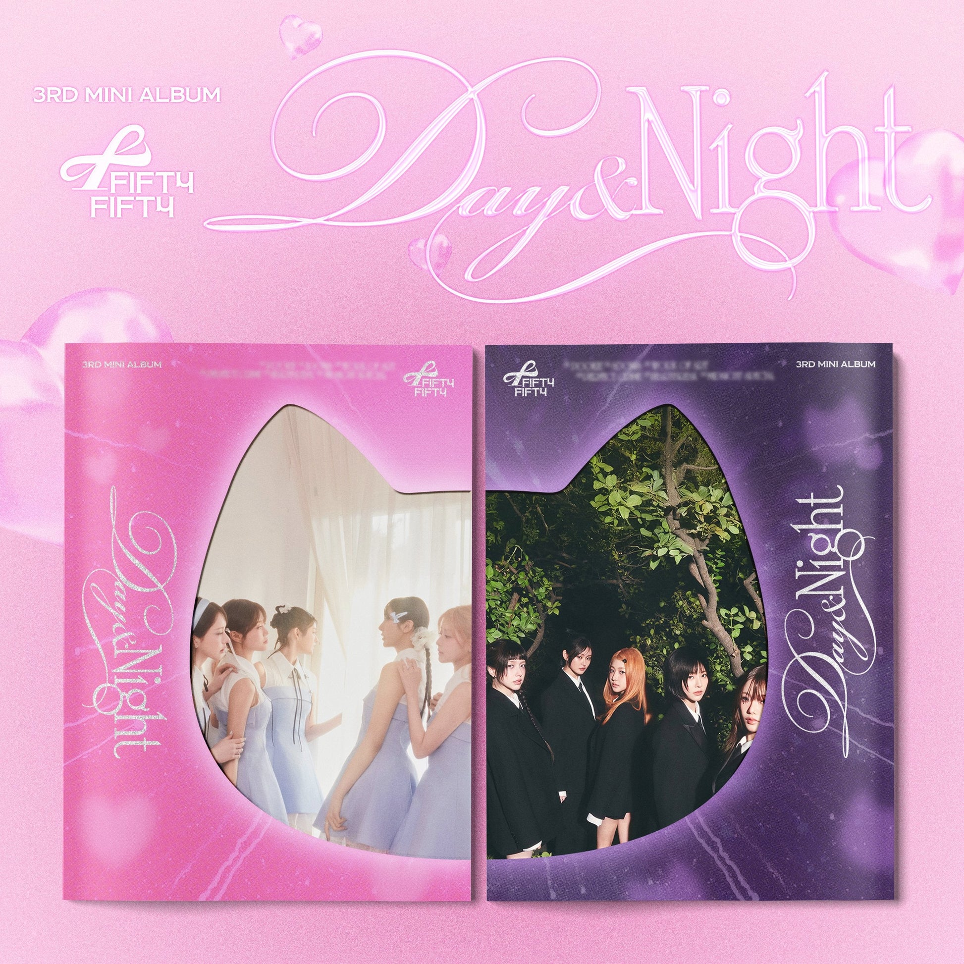 FIFTY FIFTY 3RD MINI ALBUM 'DAY & NIGHT' COVER