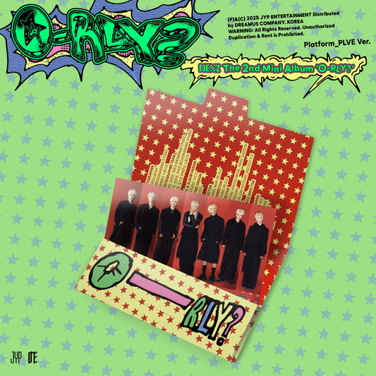 NEXZ 2ND MINI ALBUM 'O-RLY?' (PLVE) COVER